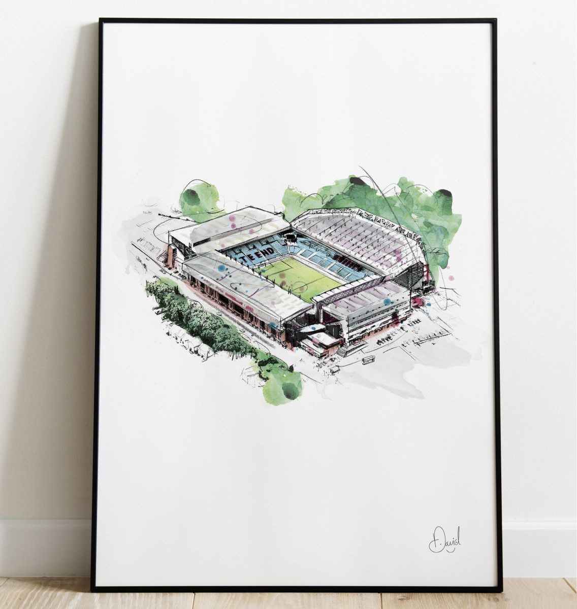 Aston Villa FC - Villa Park art print