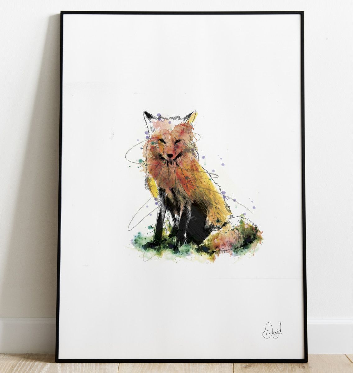 David Marston Art - Fantastic Mr Fox