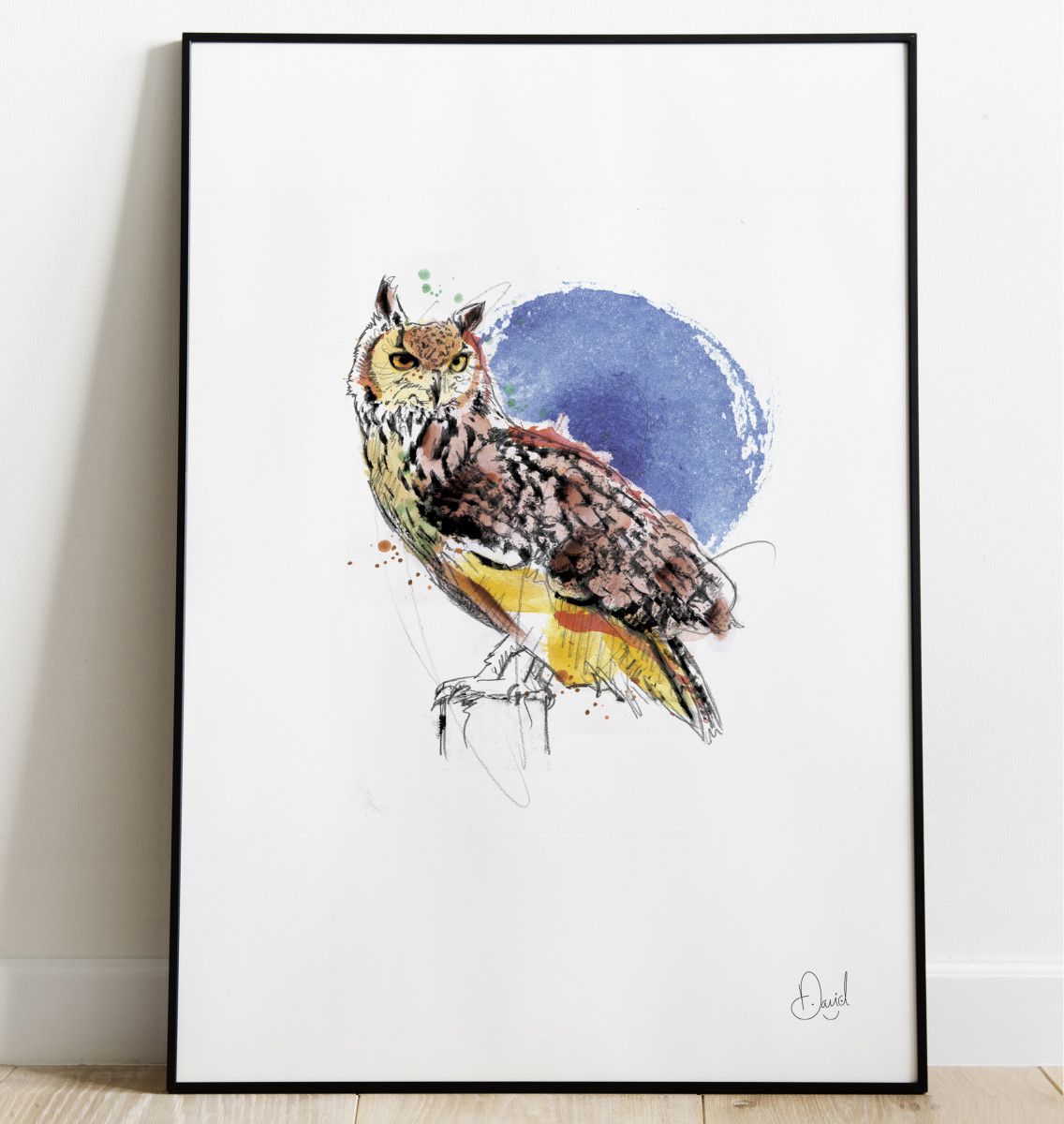 David Marston Art - The Night Owl