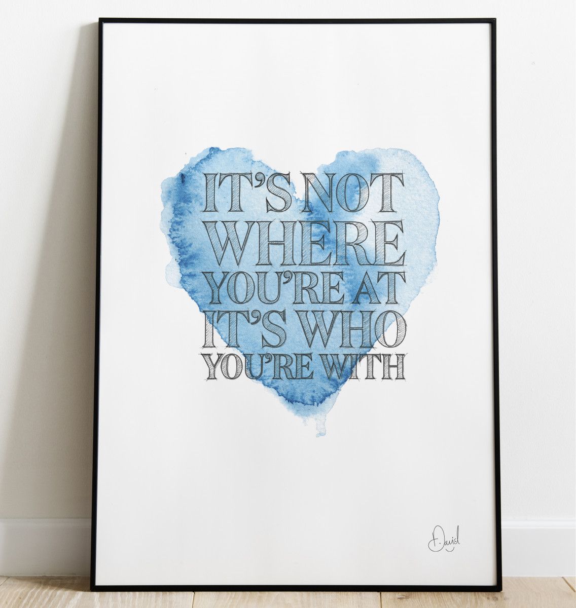 David Marston Art - Its Not Where You're At