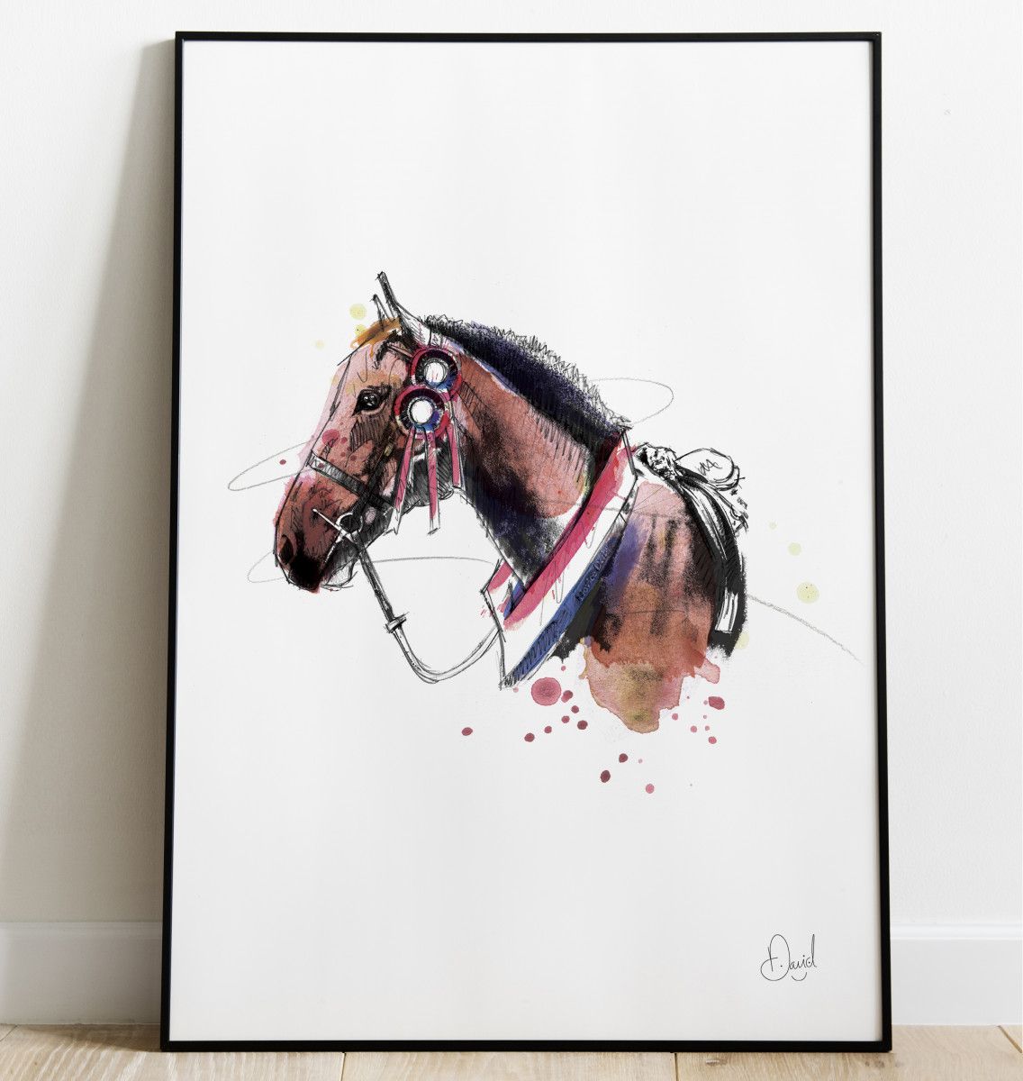 David Marston Art - Winston The Horse