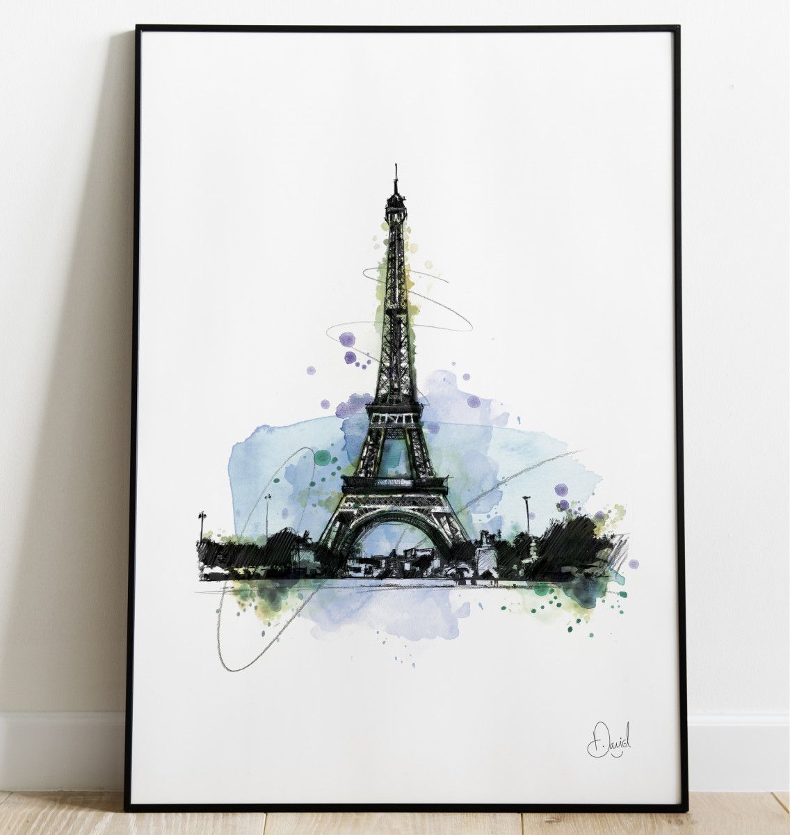 Eiffel Tower Paris - What an Eiffel art print