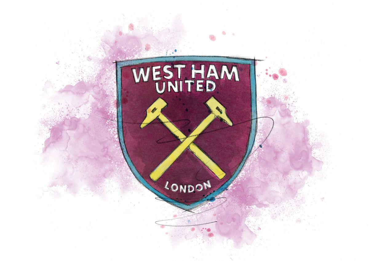 0286 Dm West Ham United Badge Art