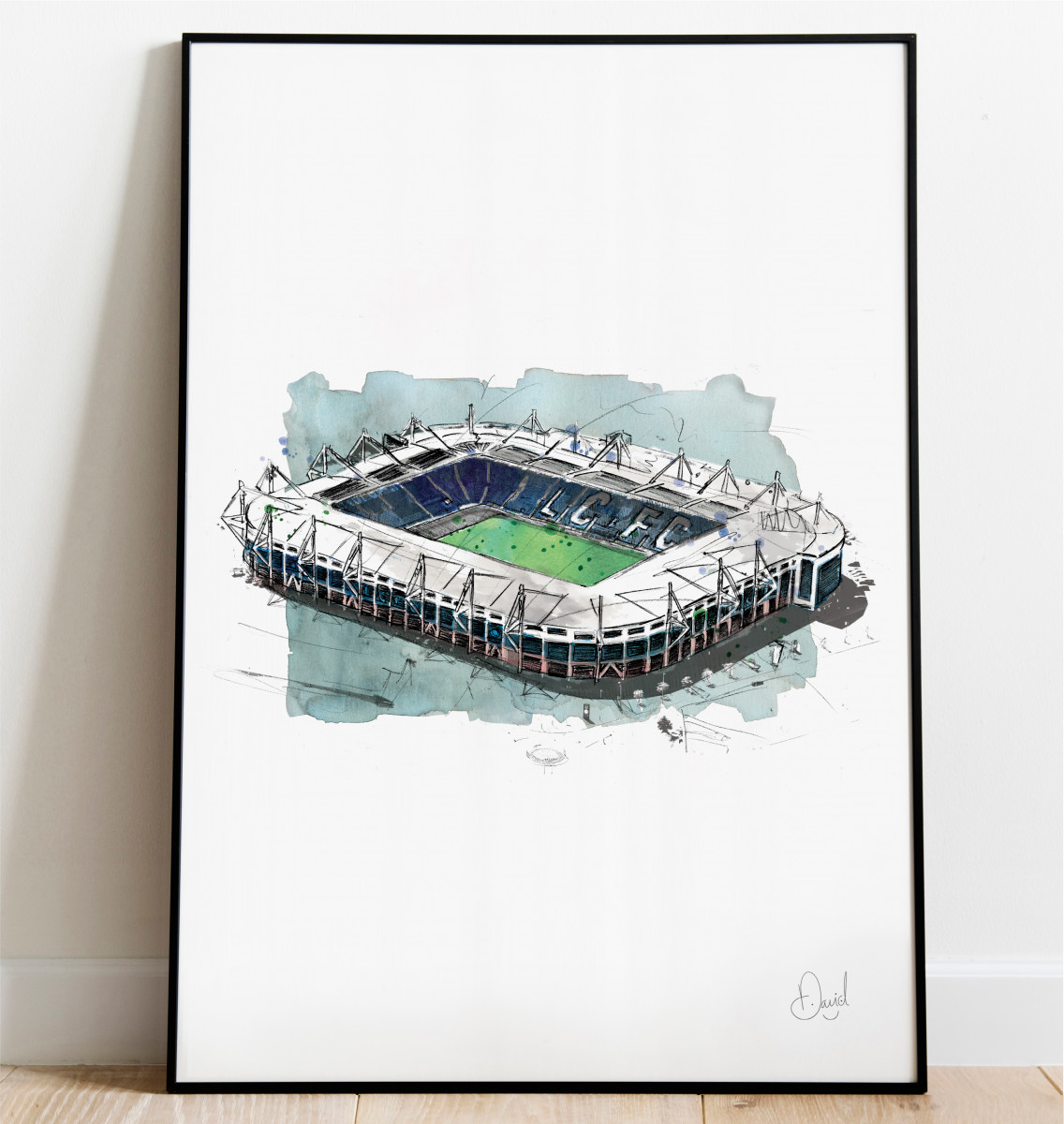 Leicester City FC - King Power Stadium art print