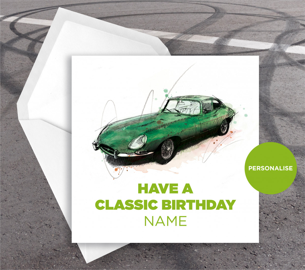 0047 Dm E Type E 039 S And Whizz Greetingscard Greetingscard 1 Web