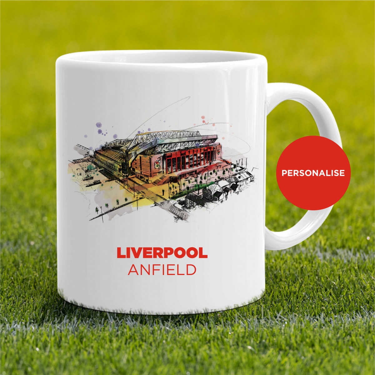 Liverpool - Anfield, personalised Mug