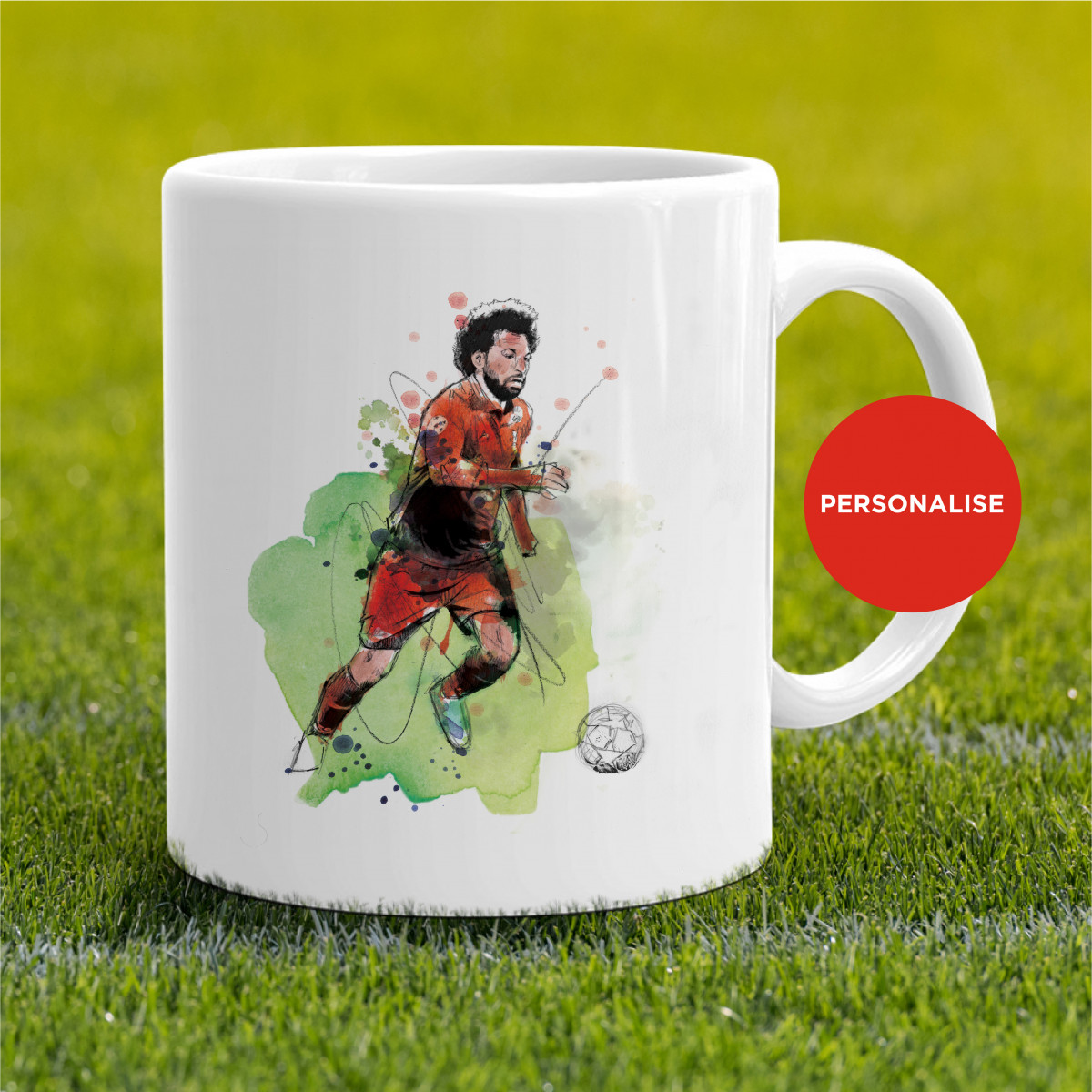 Liverpool - Mo Salah, personalised Mug