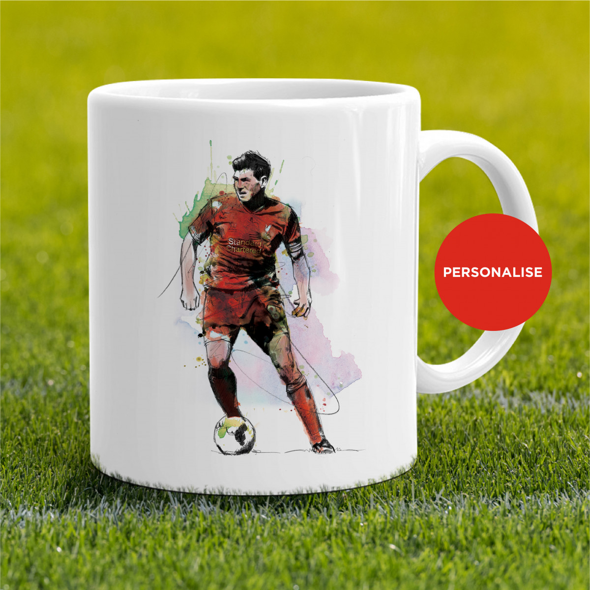 Liverpool - Steven Gerrard, personalised Mug