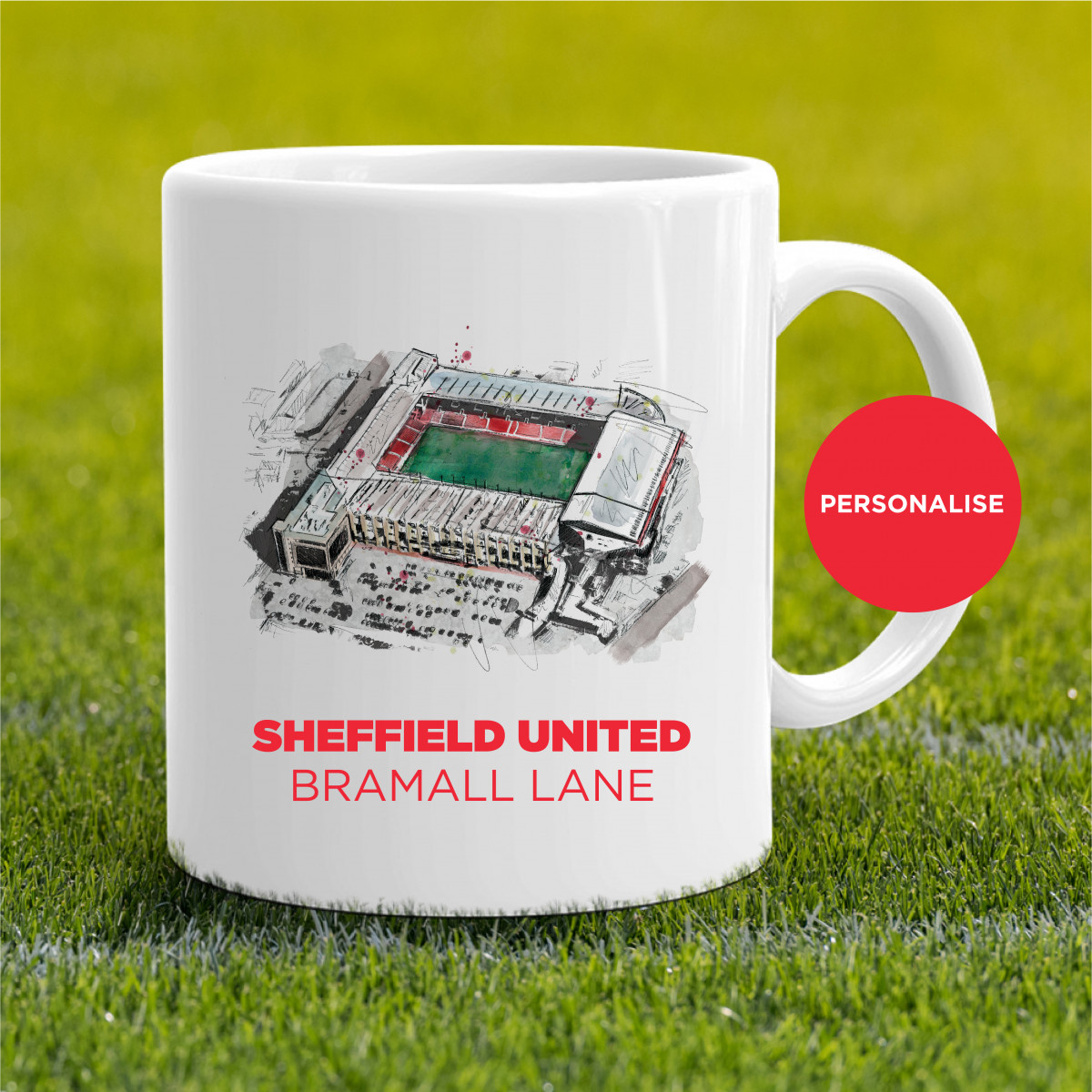Sheffield United - Brammall Lane, personalised Mug