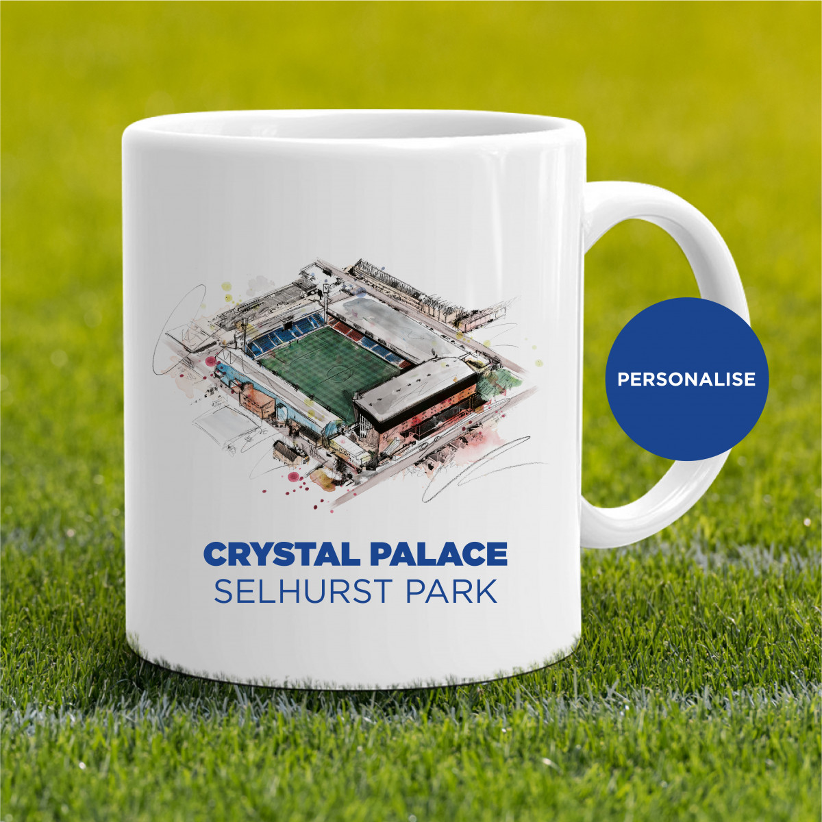 Crystal Palace - Selhurst Park, personalised Mug