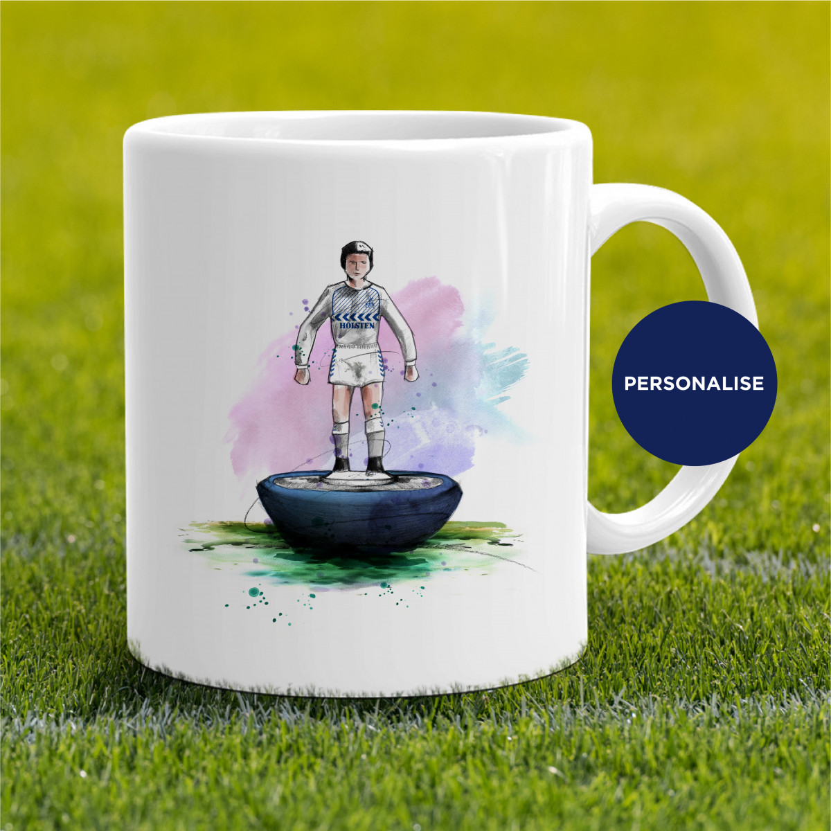 Tottenham Hotspur - Retro Subbuteo, personalised Mug